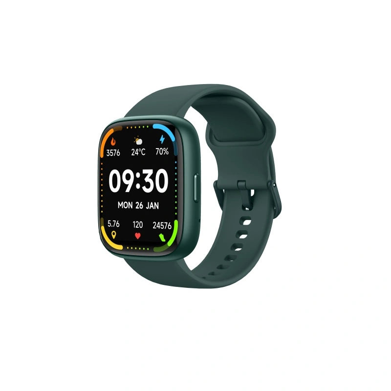 Smartwatch Maxcom Ecowatch 6 1.83" 300 mAh IP68 με Δυνατότητα Κλήσεων Green