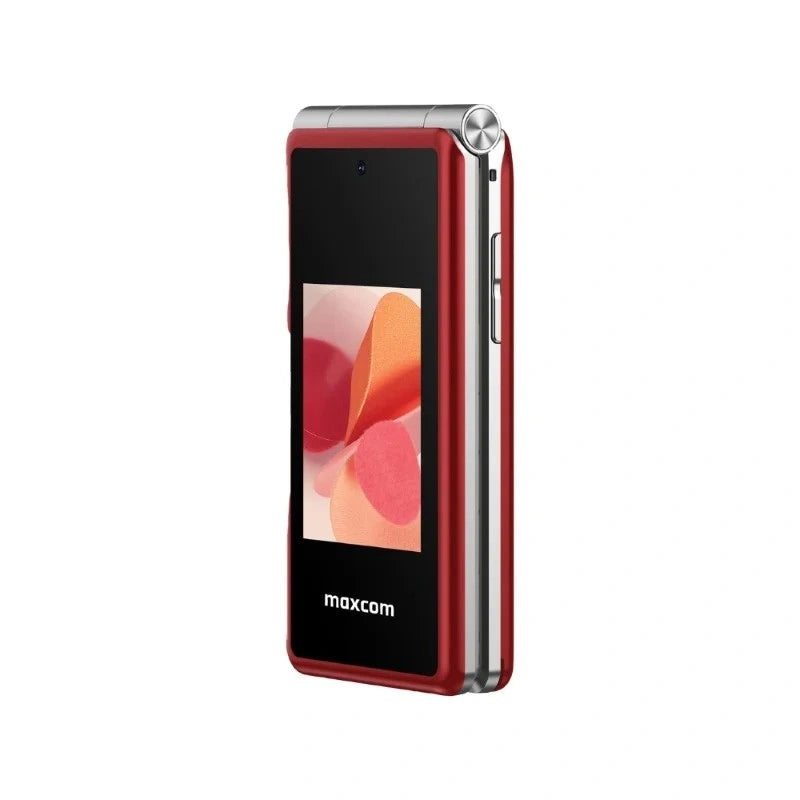 Maxcom MM835 4G (Dual Sim) 3.5"+ 2.4” με Κάμερα, Φακό, Ραδιόφωνο και Πλήκτρο Έκτακτης Ανάγκης Κόκκινο
