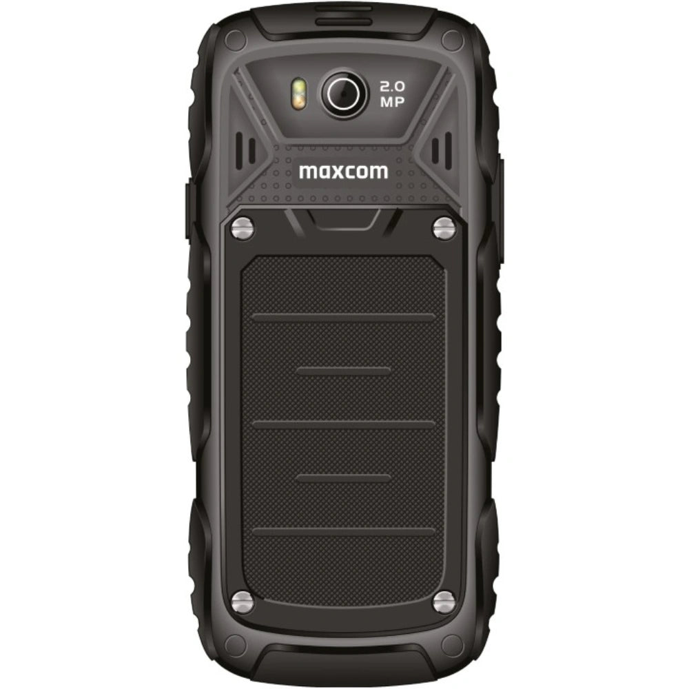 Maxcom MM920 L 2.8" Water-dust proof IP67 με Φακό, Ραδιόφωνο (Λειτουργεί χωρίς Handsfree) και Κάμερα Μαύρο