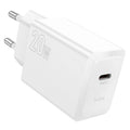 Φορτιστής Ταξιδίου Hoco N68 Nuevo με 1 Εξόδο Φόρτισης USB-C PD20W 5V 3.0A  Λευκός