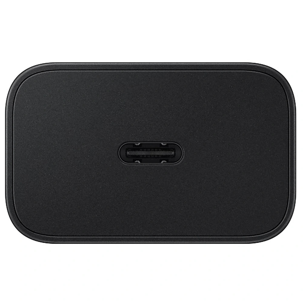 Φορτιστής Ταξιδίου Samsung Super Fast Charging EPT2510XBEGEU 25W USB-C Μαύρος + Καλώδιο USB-C σε USB-C Μαύρο