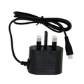 Φορτιστής Ταξιδίου Energizer με Micro USB 0.5A 2.5W  Μαύρος με UK Plug  Bulk