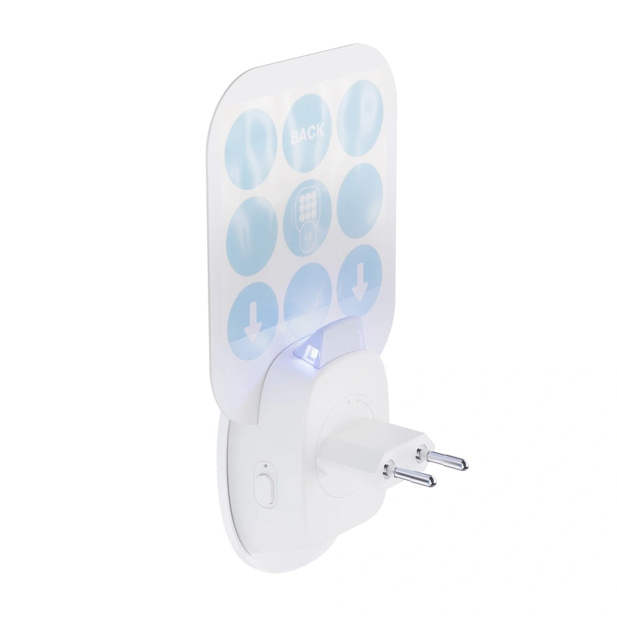 Ηλεκτρική Εντομοπαγίδα Πρίζας N'oveen IKN905 UV LED Ακτίνα 30m² και Φως Νυκτός