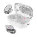 Wireless Earphones Hands Free Acefast FA003 TWS v5.3 550mAh 8hr Λειτουργίας 4-Mic ENC Τεχνολογία IPX4 και Ασύρματη Φόρτιση Λευκά