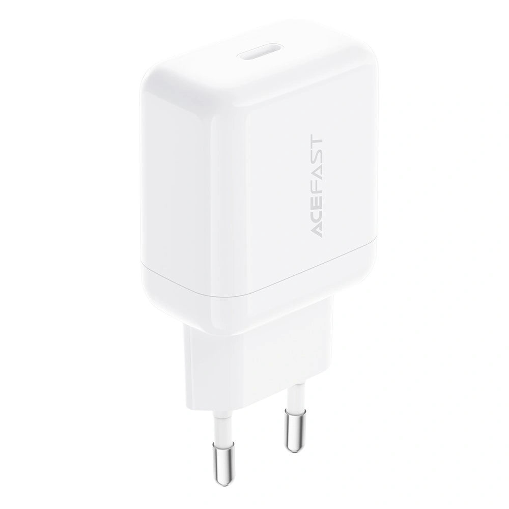 Φορτιστής Ταξιδίου Acefast A130 Fast Charging USB-C PD20W 3.0A Λευκός