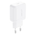 Φορτιστής Ταξιδίου Acefast A130 Fast Charging USB-C PD20W 3.0A Λευκός