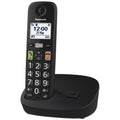 Ασύρματο Ψηφιακό Τηλέφωνο Panasonic KX-TGU110EXB Μαύρο με Δυνατό Κουδούνισμα και Φωτιζόμενο Πληκτρολόγιο με Μεγάλα Πλήκτρα