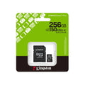 Κάρτα Μνήμης Kingston Canvas Select Plus+ MicroSDXC 256GB Class 10 με SD Adapter έως 150MB/s SDCS3/256GB