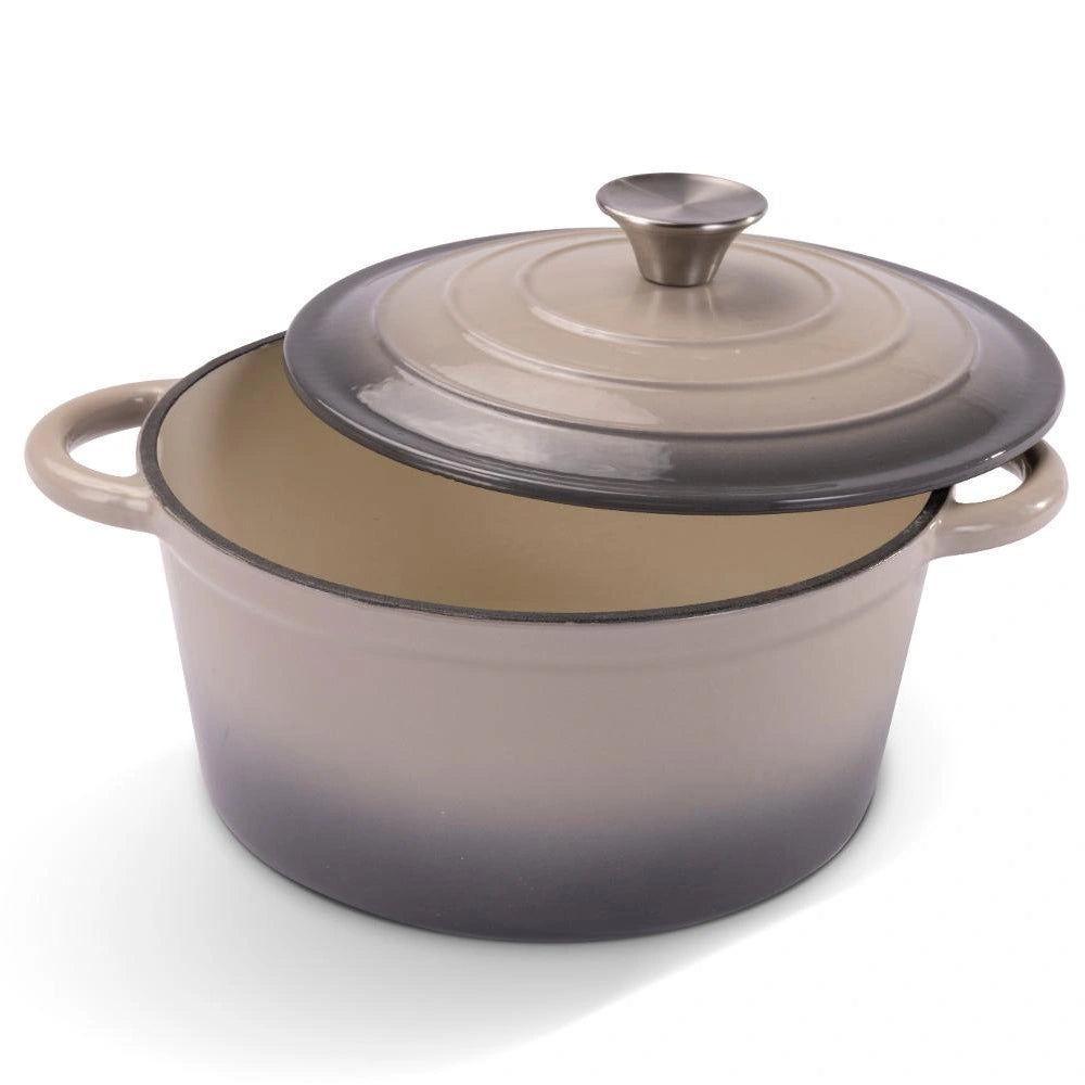 Κατσαρόλα Εμαγιέ 24x11.8cm 4.8lt Lamart IRON LT1302