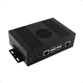 Multi-functional All-in-one Mini-Computer Kit Designed for Raspberry Pi 5 (NOT included), Aluminum Alloy Case, PCIe to Gigabit Ethernet