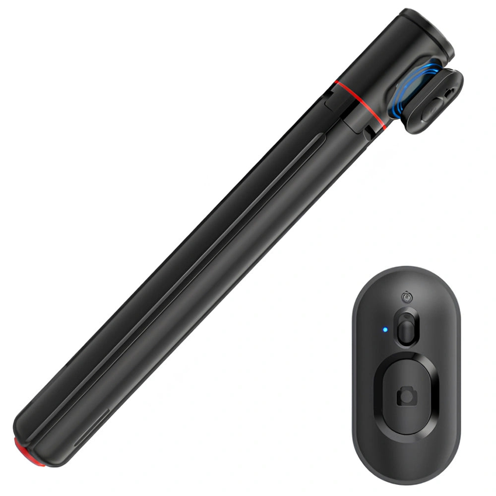 Selfie Stick/Τρίποδο Acefast E3 για Συσκευές 4.5"-7.0" Επεκτεινόμενο έως 1.77m με Τηλεχειριστήριο Μαύρο