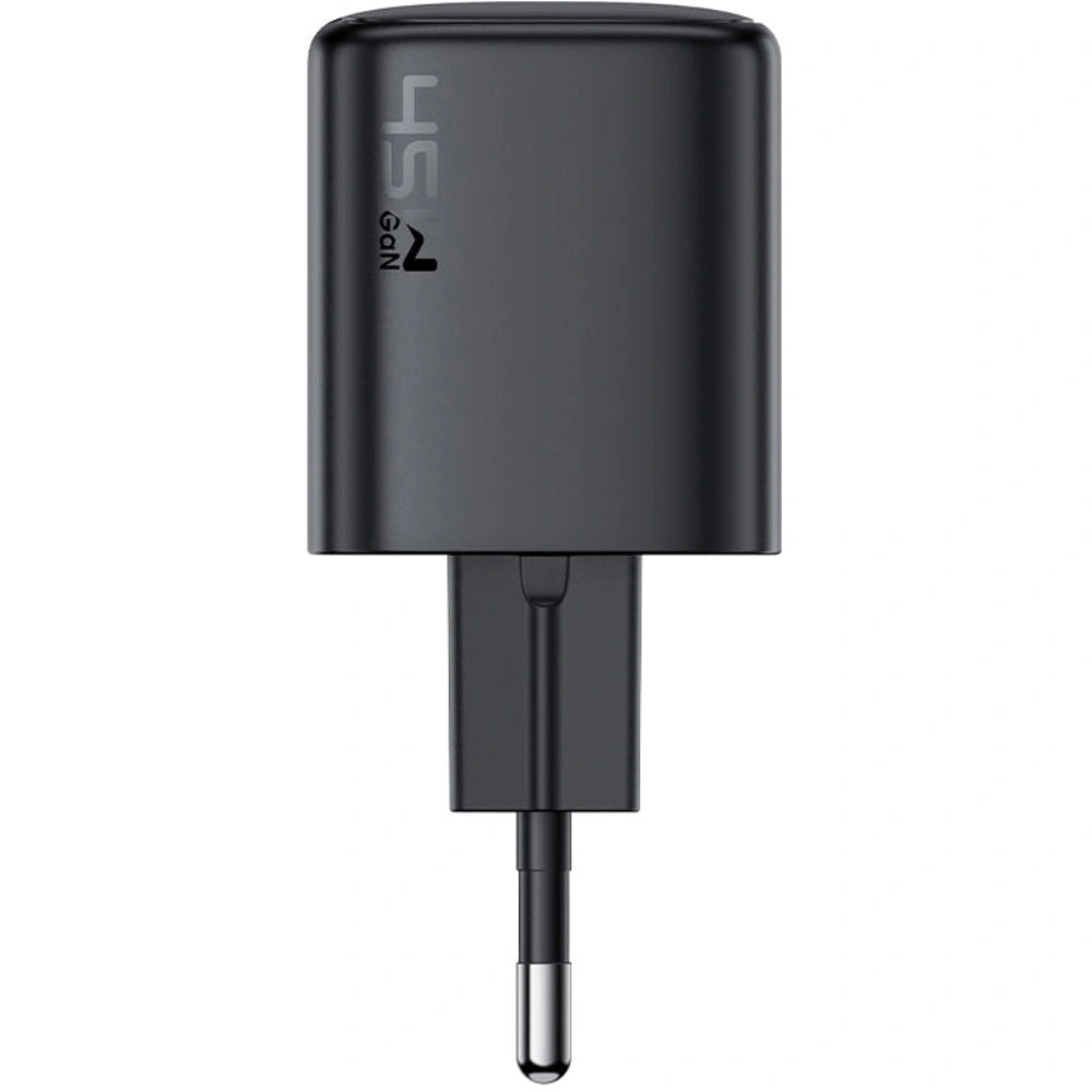 Φορτιστής Ταξιδίου Acefast A119 Mini Fast Charging USB-C PD45W 3A GaN Μαύρος