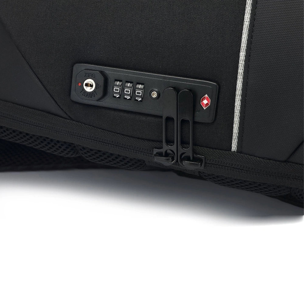 Τσάντα Αντικλεπτική Yenkee YBB 1501 15.6" 20L με TSA Κλείδωμα Ασφαλείας και Θύρα για Powerbank (43x32x16 cm) Μαύρη
