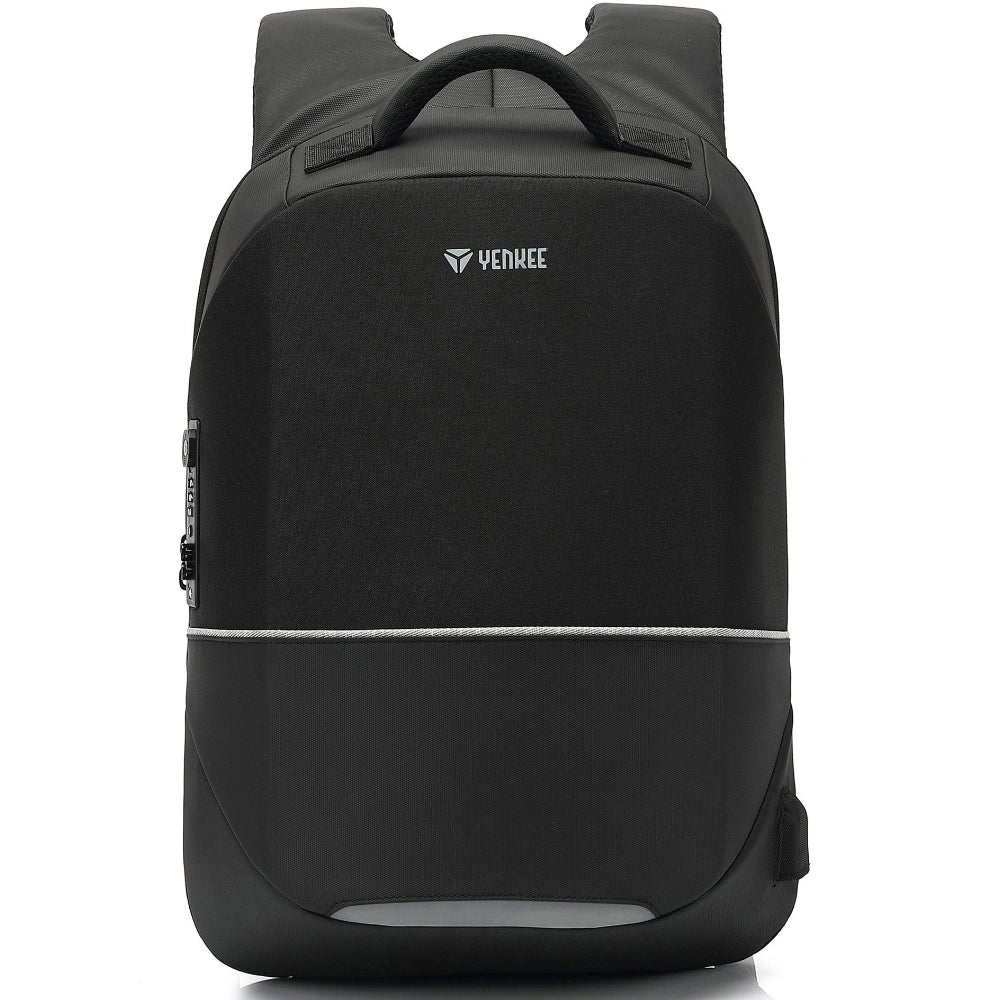 Τσάντα Αντικλεπτική Yenkee YBB 1501 15.6" 20L με TSA Κλείδωμα Ασφαλείας και Θύρα για Powerbank (43x32x16 cm) Μαύρη