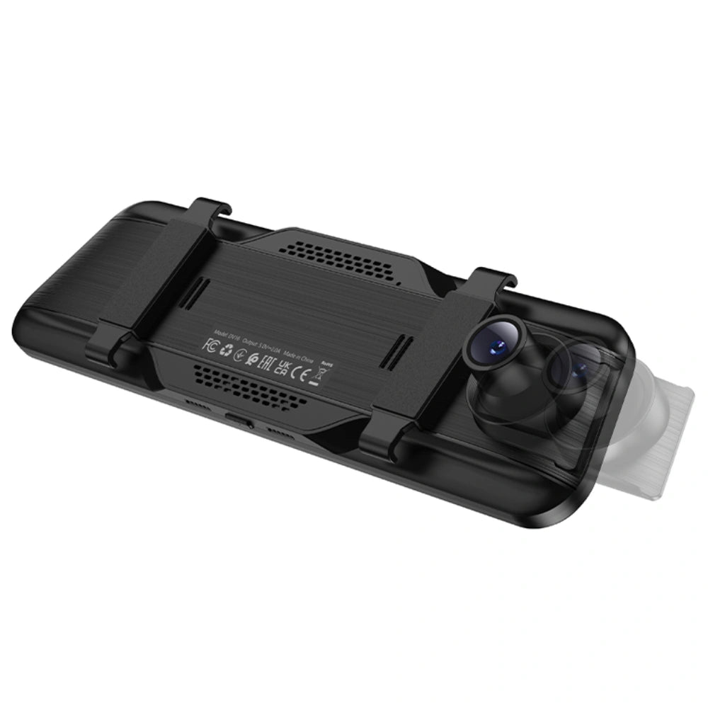 Καταγραφική Κάμερα Αυτοκινήτου Hoco DV16 1080p Full HD 140° 9.66" Οθόνη Αφής και 720p 120° Rear Camera