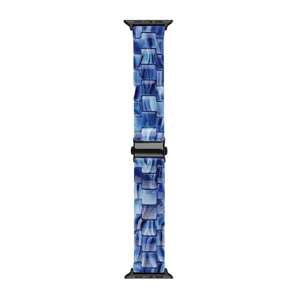 Watchband Hoco WA36 Elegant Series 38/40/41/42mm Πλαστικό Μπρασελέ Strap για Apple Watch series 1/2/3/4/5/6/7/8/9/SE/SE2 Μπλε
