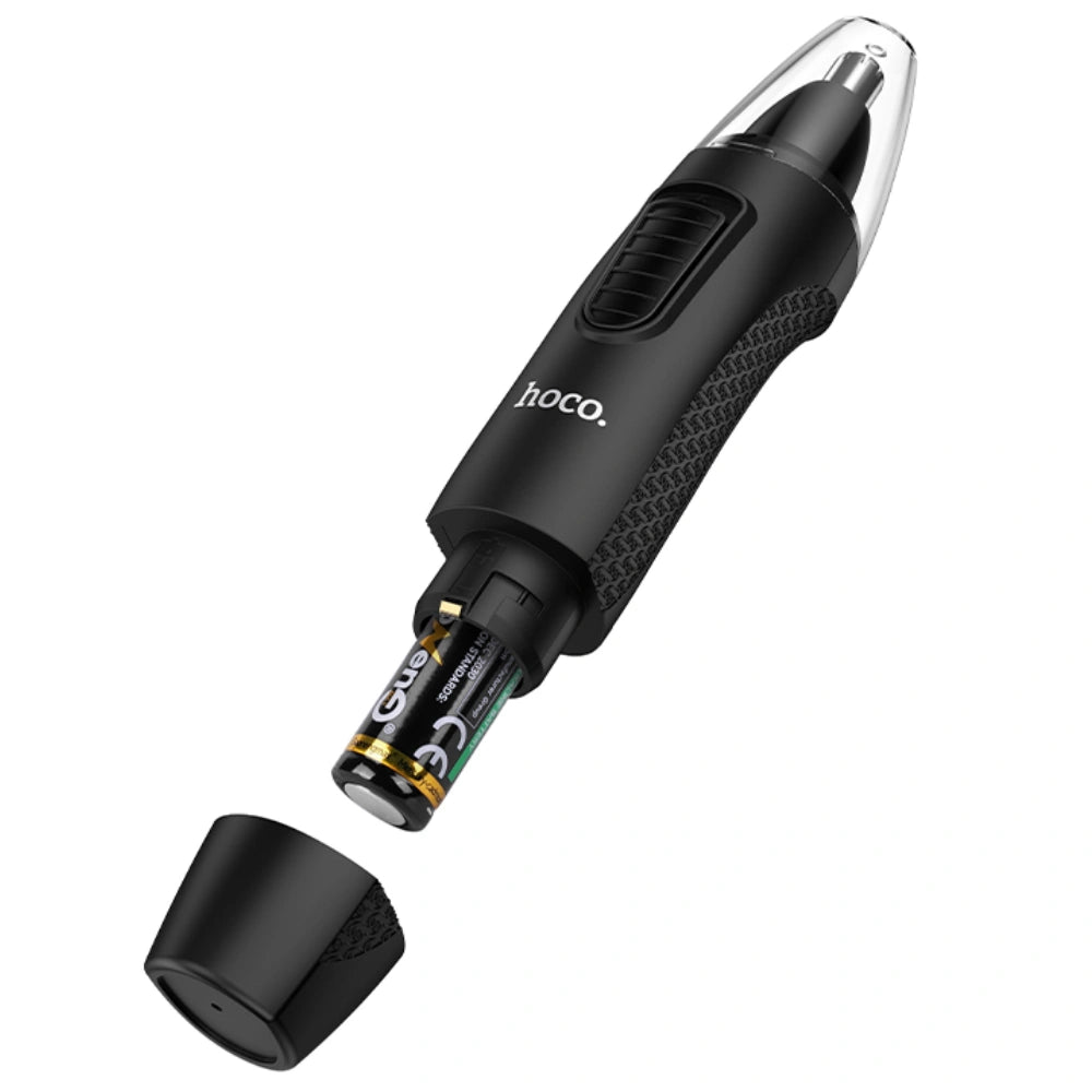 Trimmer Hoco HP38 για Μύτη με Λεπίδες απο Ανοξείδωτο Ατσάλι 9300 Rpm Μαύρο