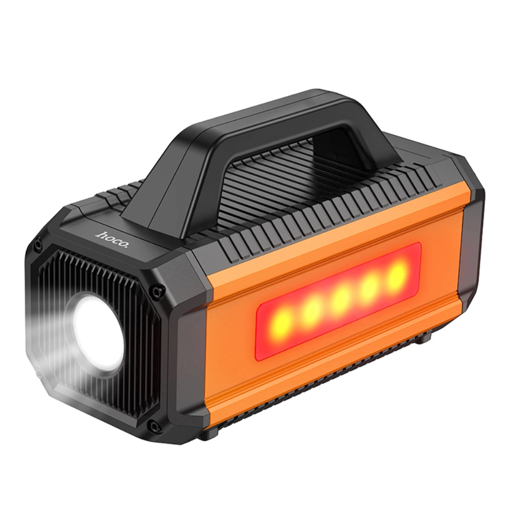 Hoco QS4 Smart Air Pump 3.8 bar Πίεση Αέρα με 5 Τρόπους Λειτουργίας και Εκκινητής Μπαταρίας 10000mAh 38.5Wh με Led Ένδειξη και Φακό Μαύρο
