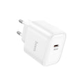 Φορτιστής Ταξιδίου Hoco. DC83 1xUSB-C PD20W QC Λευκός