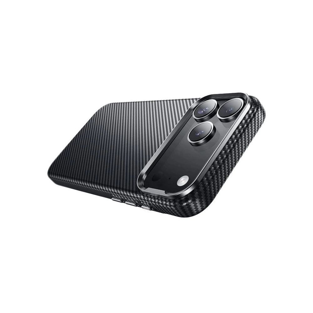 Θήκη Hoco Carbon Fiber Magsafe για Apple iPhone 17 Pro Max Μαύρη