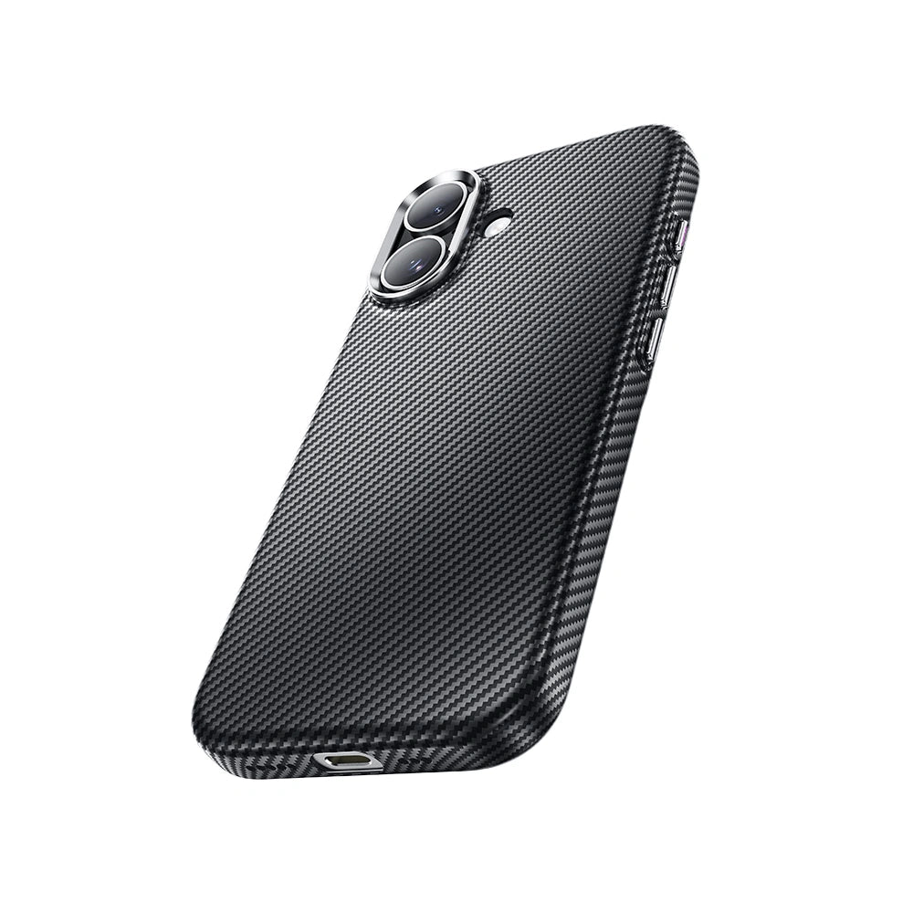 Θήκη Hoco Carbon Fiber Magsafe για Apple iPhone 17  Μαύρη