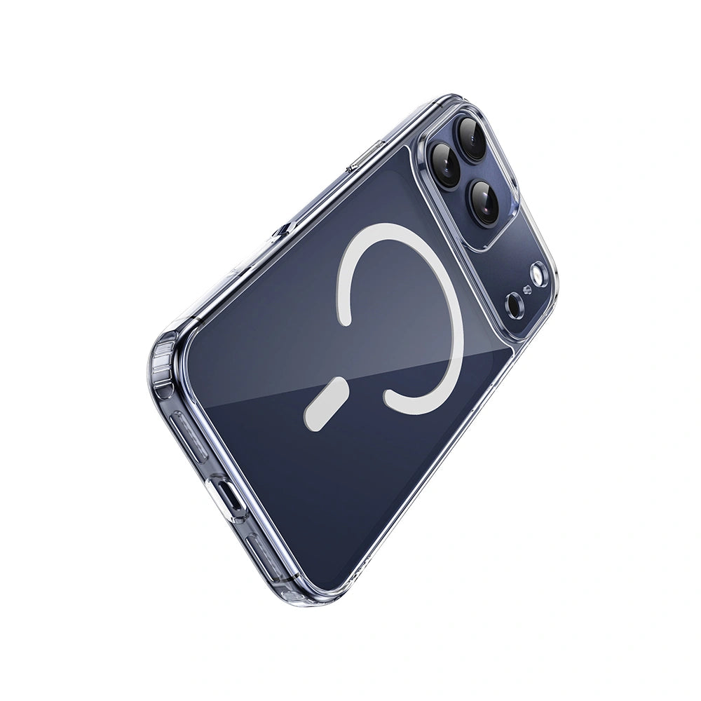 Θήκη Hoco TPU Magnetic Series Airbag Anti-fall για Apple iPhone 17 Pro Διάφανη