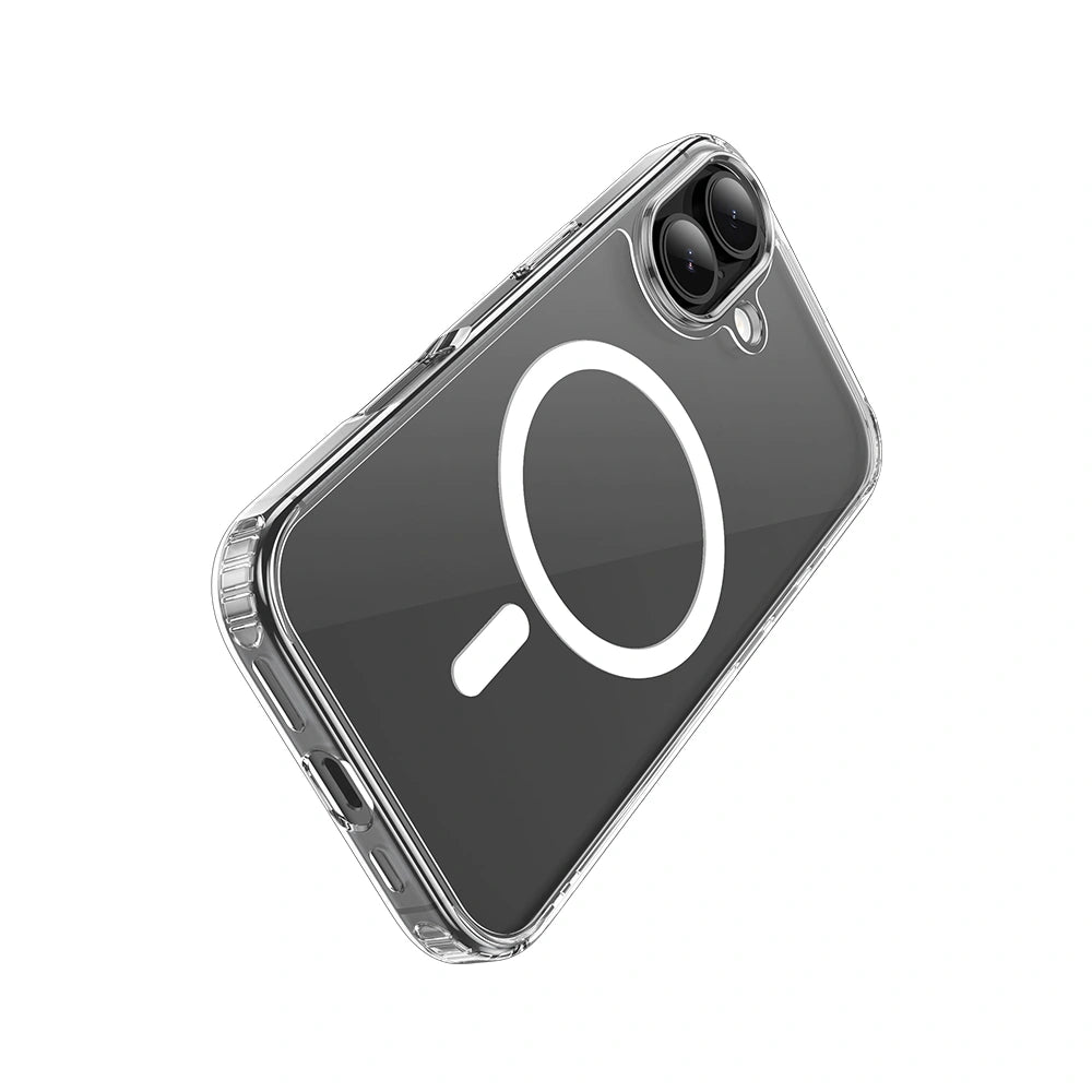 Θήκη Hoco TPU Magnetic Series Airbag Anti-fall για Apple iPhone 17 Διάφανη
