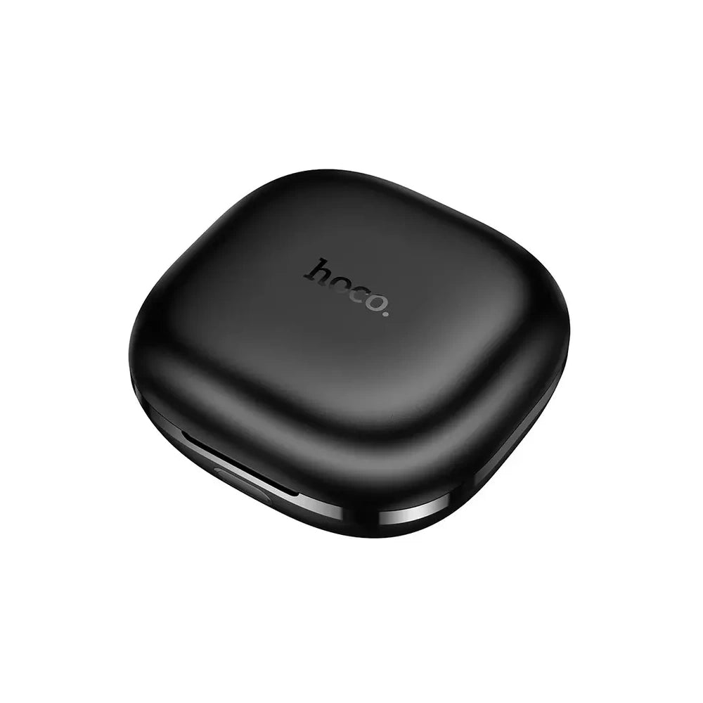 Wireless Hands Free Hoco EW204 Verso TWS v6 350mAh με 4 Ώρες Λειτουργίας και Κουμπιά για Έλεγχο Μουσικής στη Θήκη Φόρτισης Μαύρα