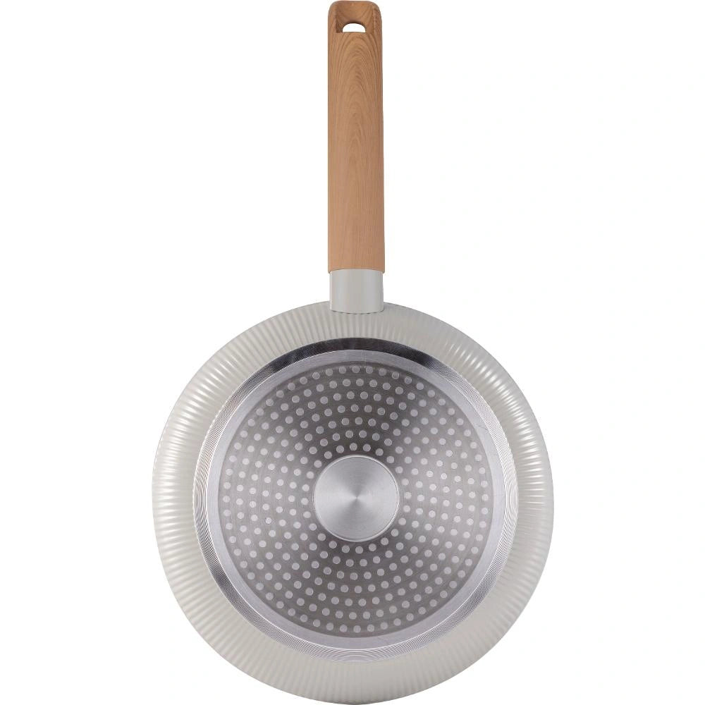 Τηγάνι Κεραμικό Αντικολλητικό 24cm CERAMIC Lamart LT1315 Λευκό