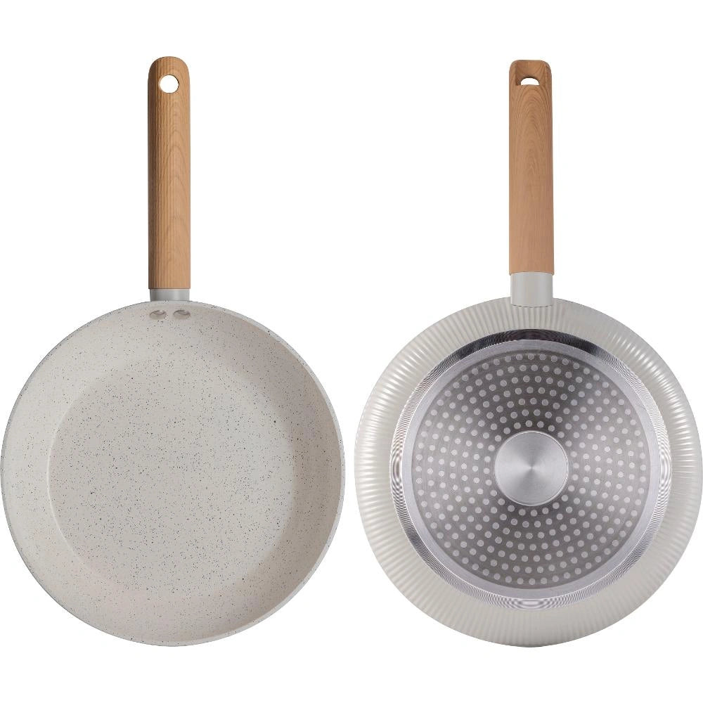 Τηγάνι Κεραμικό Αντικολλητικό 28cm CERAMIC Lamart LT1316 Λευκό