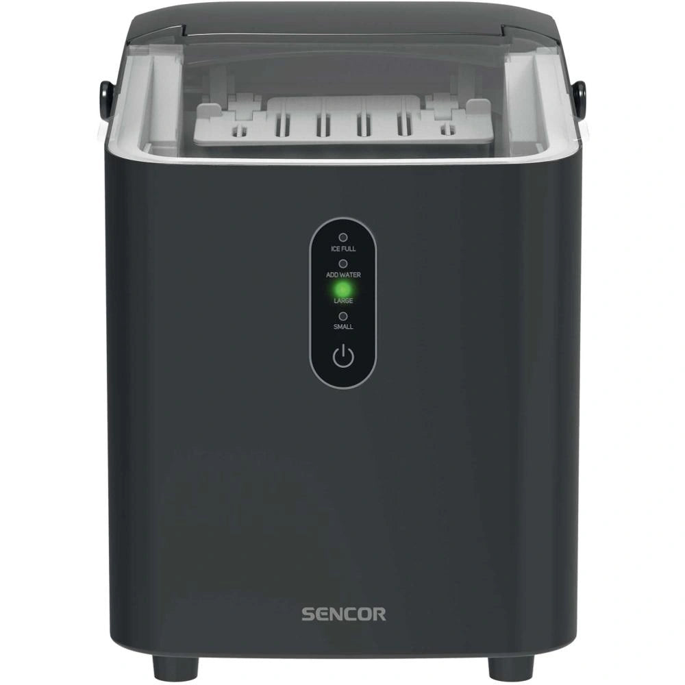 Παγομηχανή Sencor SIM 2500BK 120W Δοχείο Νερού 1lt εως 12kg/24h με Επιλογή Μεγέθους Πάγου και Χρόνο Κύκλου 6 με 8 Λεπτά