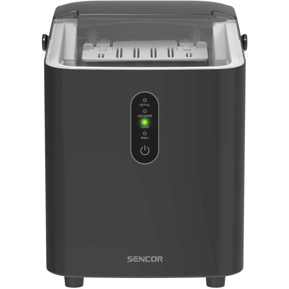 Παγομηχανή Sencor SIM 2500BK 120W Δοχείο Νερού 1lt εως 12kg/24h με Επιλογή Μεγέθους Πάγου και Χρόνο Κύκλου 6 με 8 Λεπτά