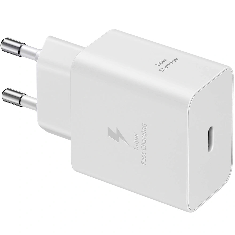 Φορτιστής Ταξιδίου Samsung Super Fast Charging EP-T4511NWE PD45W USB-C Λευκός