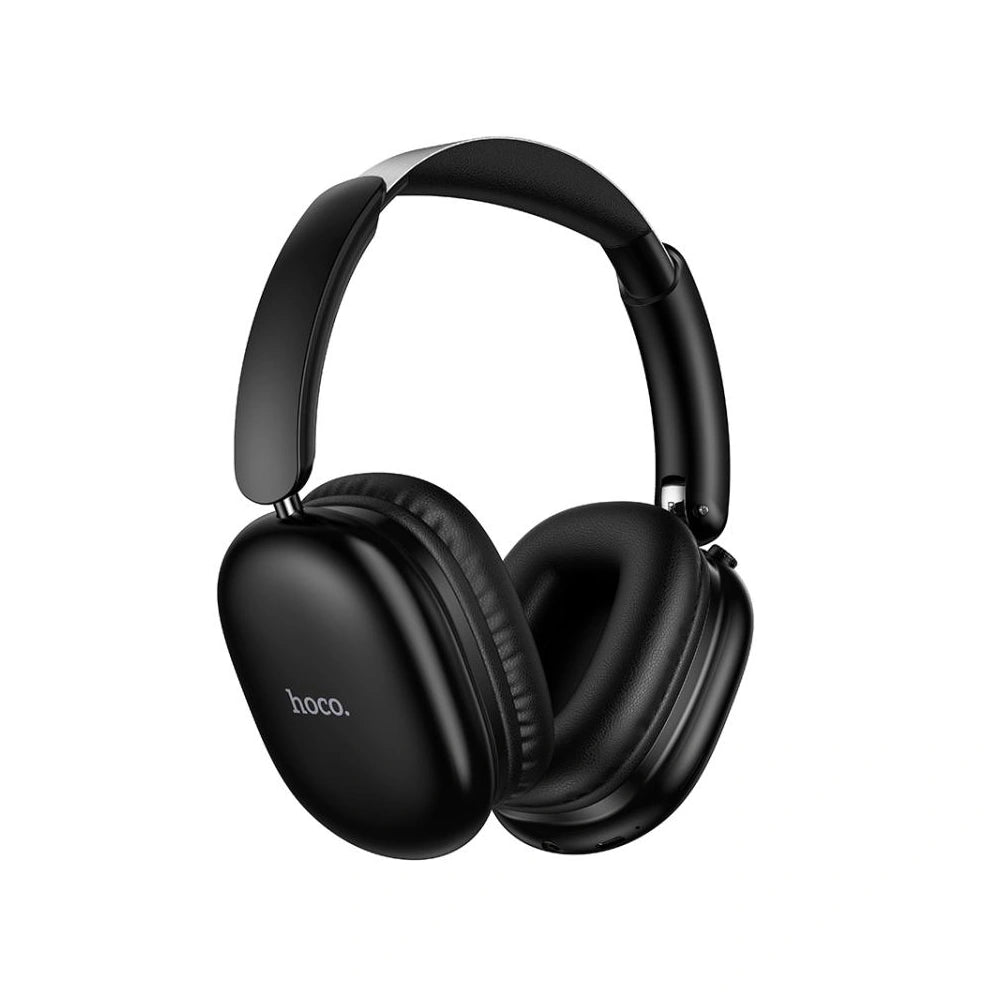Wireless Hands Free Hoco W73 Graceful HiFi Audio v6.0 400mAh 45 Ώρες Ομιλίας AUX USB-C Μαύρα