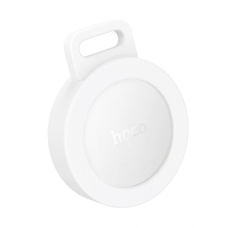 Συσκευή Εντοπισμού Hoco E101 για iOS και Android Συμβατό με Apple Find My Network και Google Find My Device Λευκό