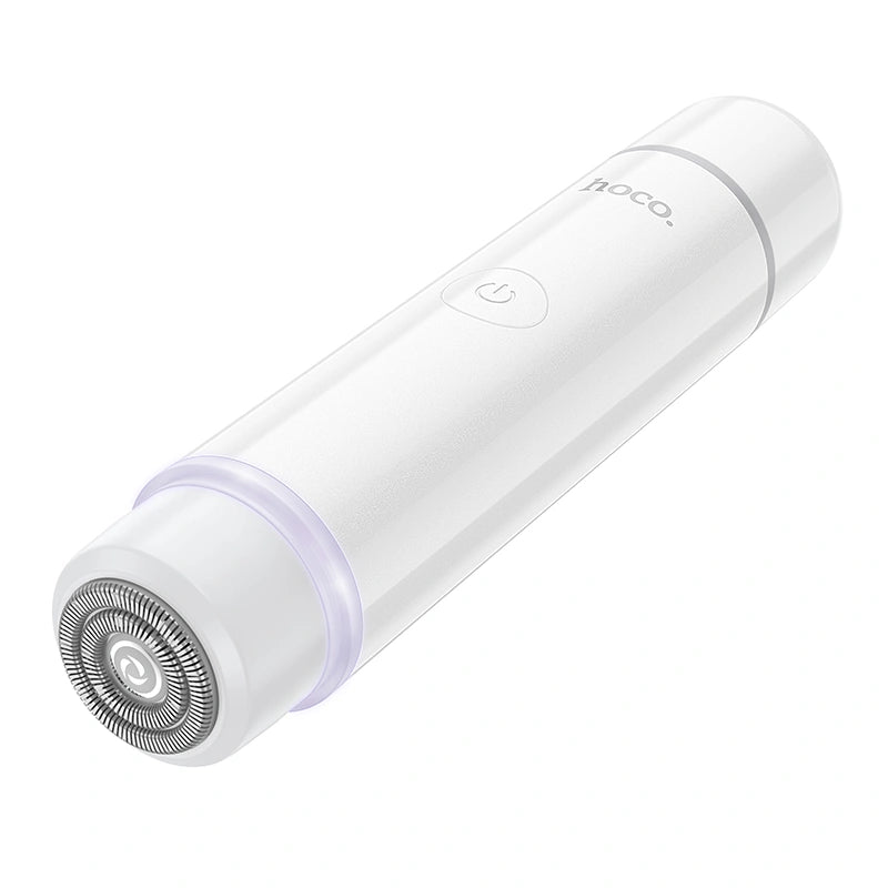 Hoco HP81 Επαναφορτιζόμενο Ladies Shaver 2 σε 1 6000rpm 400mAh IPX6 Κατάλληλο για Χρήση σε όλο το Σώμα Λευκό
