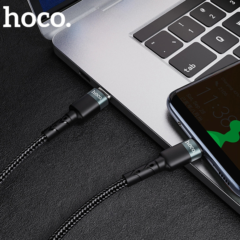 Καλώδιο Hoco. SU99 Pro USB-C σε Lightning Fast Charging PD27W Braided Μαύρο 2m