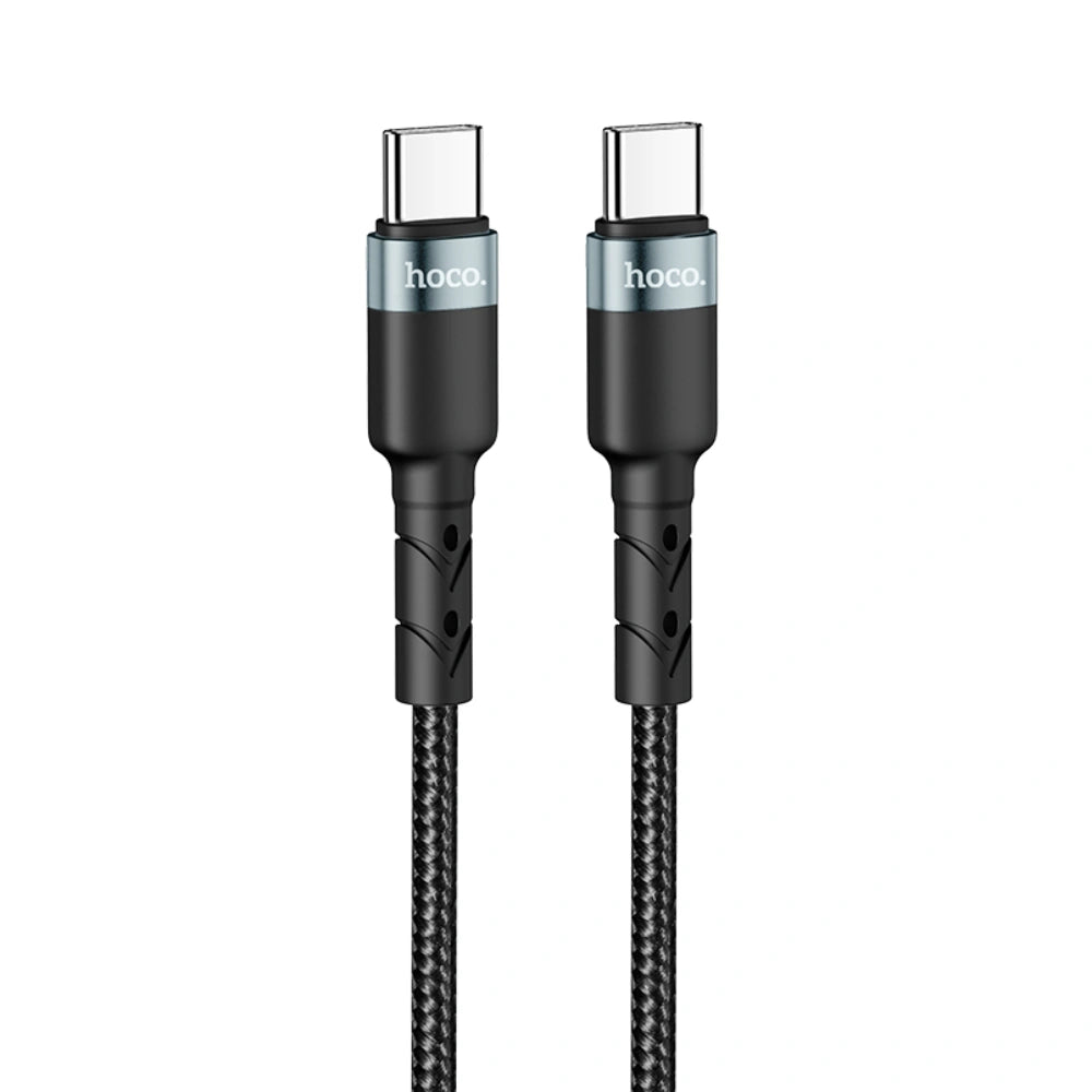 Καλώδιο Hoco. SU99 Max USB-C σε USB-C Fast Charging 60W Braided Μαύρο 1m