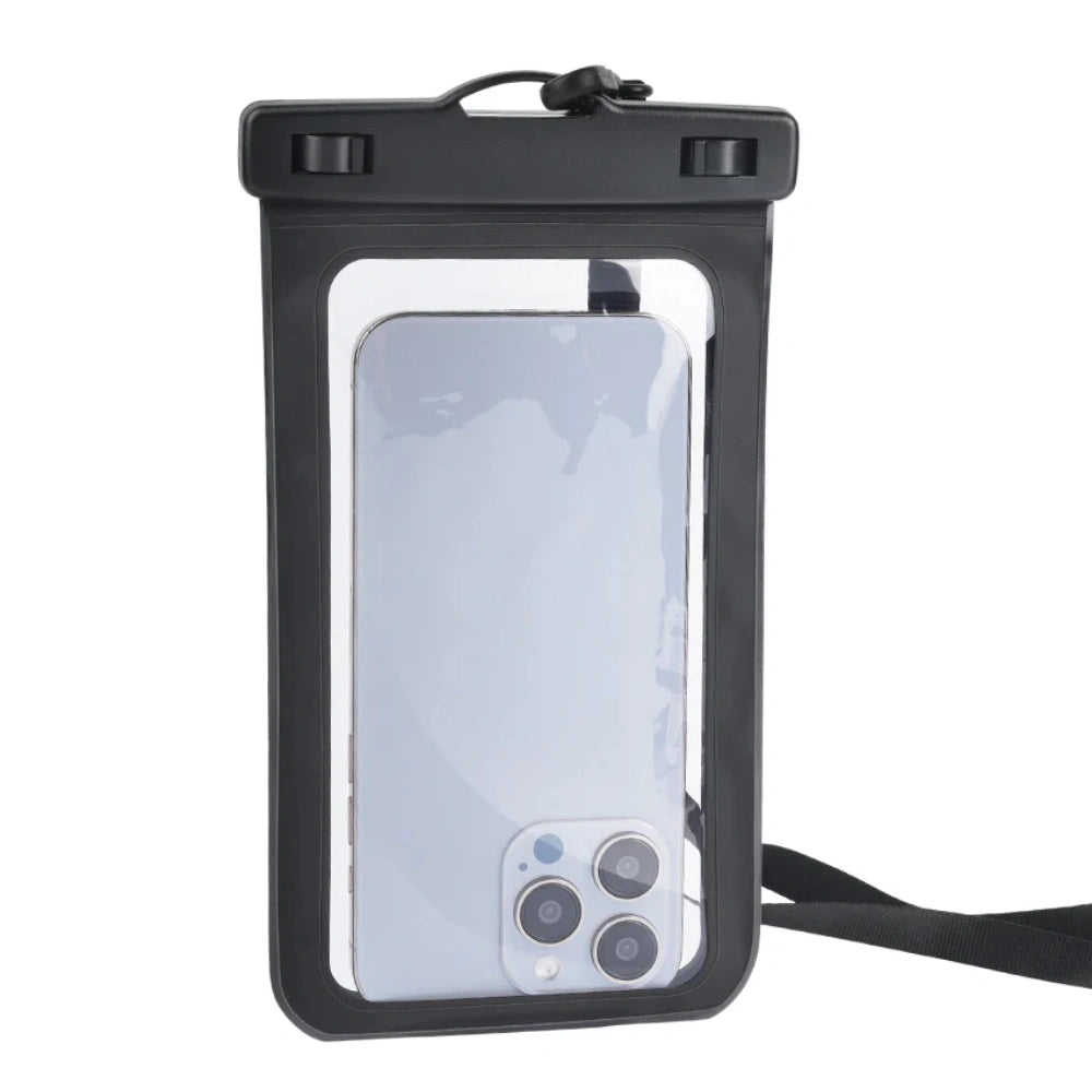Θήκη Αδιάβροχη Double Lock Hoco. BAG30 IP68 για Συσκευές εως 7.2" Διαστάσεις 21.8cm x 11.5cm