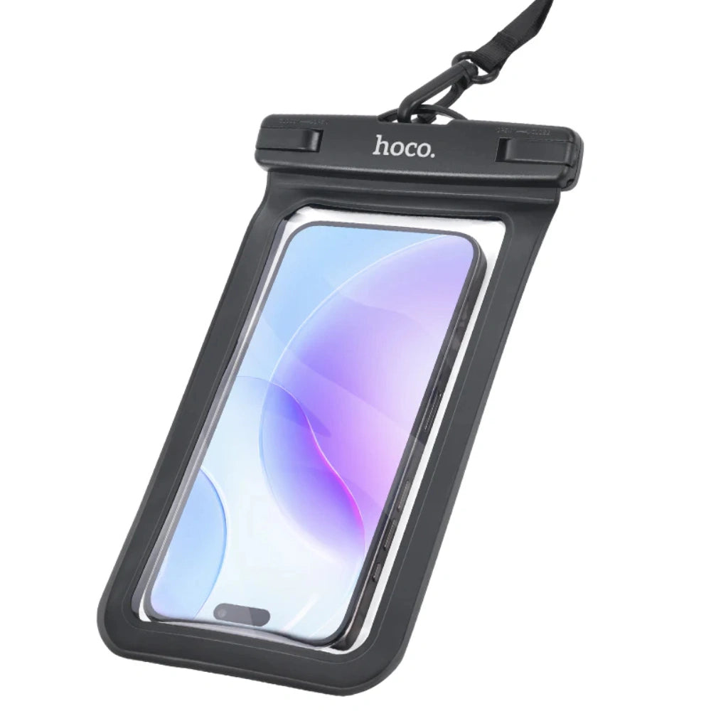 Θήκη Αδιάβροχη Double Lock Hoco. BAG30 IP68 για Συσκευές εως 7.2" Διαστάσεις 21.8cm x 11.5cm