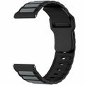 Watchband Hoco WH27 Flexible Series Silicon Strap για Samsung Huawei Xiaomi Vivo OPPO κα 22mm Universal Μαύρο-Γκρι