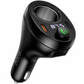 Bluetooth FM Transmitter Hoco E88 Star 120W με 1xUSB-A 2xUSB-C PD20W QC3.0 BT v5.4 με Υποδοχή Αναπτήρα Μαύρο