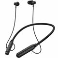 Bluetooth Hands Free Hoco ES74 Refinado Neckband Magnetic v5.4 280mAh 30Hrs Αναπαραγωγής Ειδοποίηση Κλήσεων με Δόνηση Μαύρα