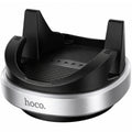 Βάση Στήριξης Αυτοκινήτου Hoco H100 Gentle για Στήριξη σε Ταμπλό 360° Περιστροφή για Συσκευές 4.5"-7" Μαύρη