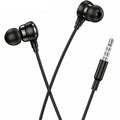 Hands Free Hoco M116 Benevolent με Μικρόφωνο 3.5mm Μαύρα 1.2m