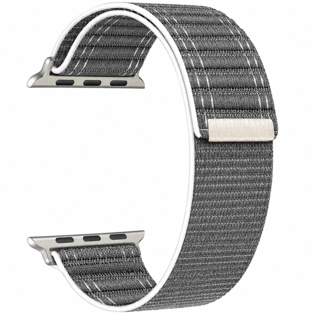 Watchband Hoco WA42 Fabric Series 44/45/46/49mm Nylon Strap για Apple Watch series 1/2/3/4/5/6/7/8/9/se/ultra1/ultra2 Γκρι