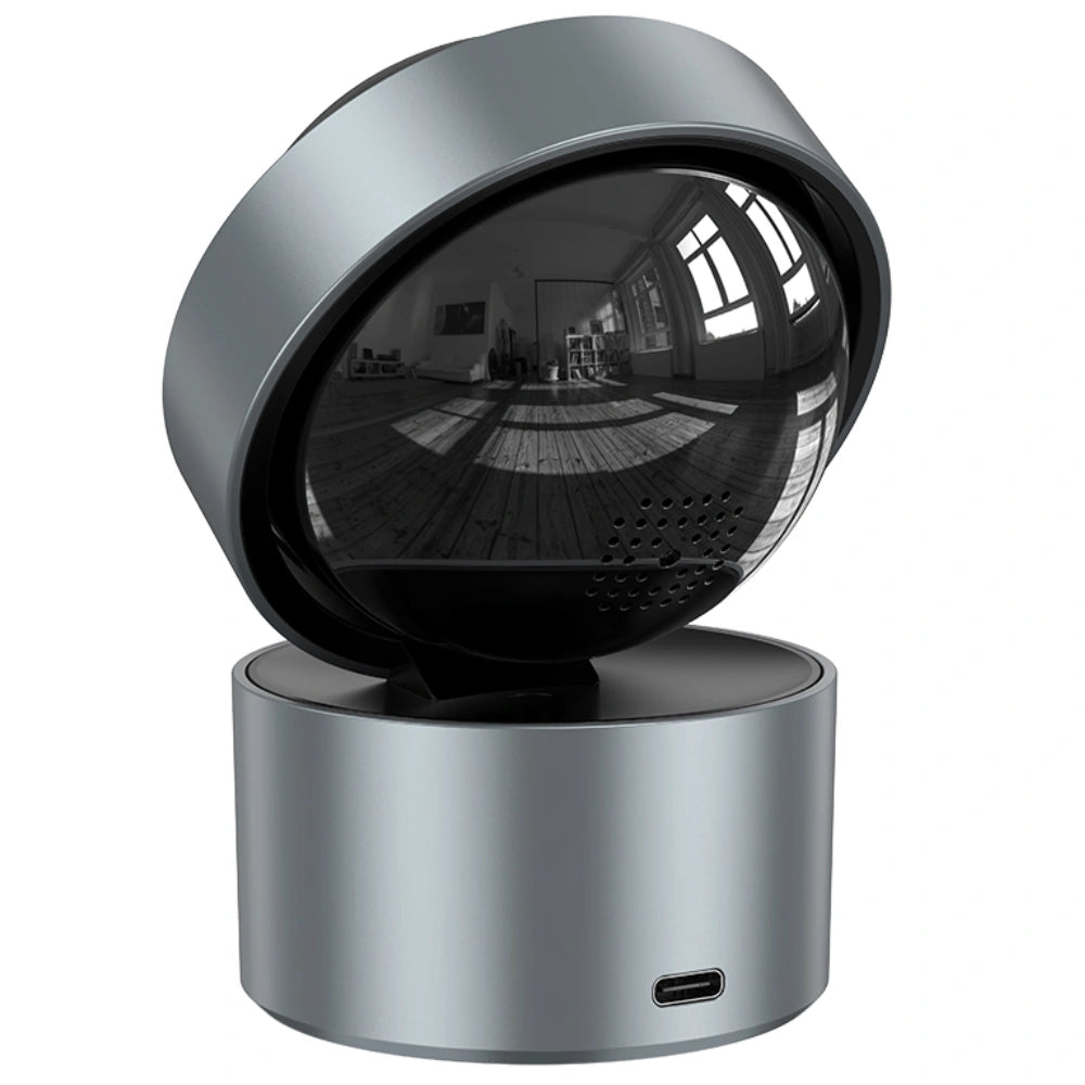 Wi-Fi Κάμερα Ασφαλείας Hoco D5 Indoor PTZ HD 3MP με Οριζόντια και Κάθετη Περιστροφή και Υποδοχή Micro SD έως 128GB