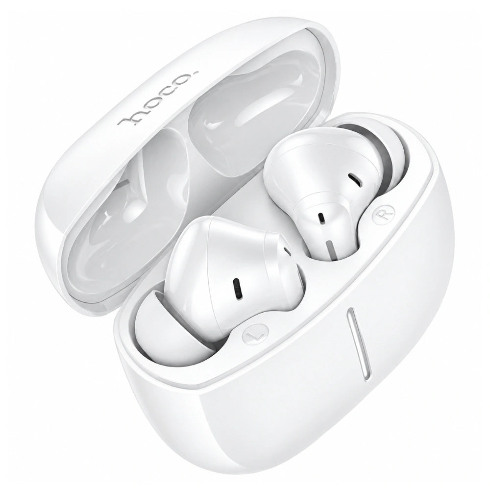 Wireless Hands Free Hoco EQ34 Plus Rima ANC+ENC v5.4 300mAh 7 Ώρες Λειτουργίας Λευκά