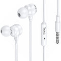 Hands Free Hoco M116 Benevolent με Μικρόφωνο 3.5mm Λευκά 1.2m