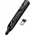 Hoco GM205 Smart Active Pen 2.4GHz 180mAh USB-A USB-C Ιδανικό για Έλεγχο Παρουσιάσεων με Laser και Τηλεσκοπικό Pointer έως 38.5cm Μαύρο